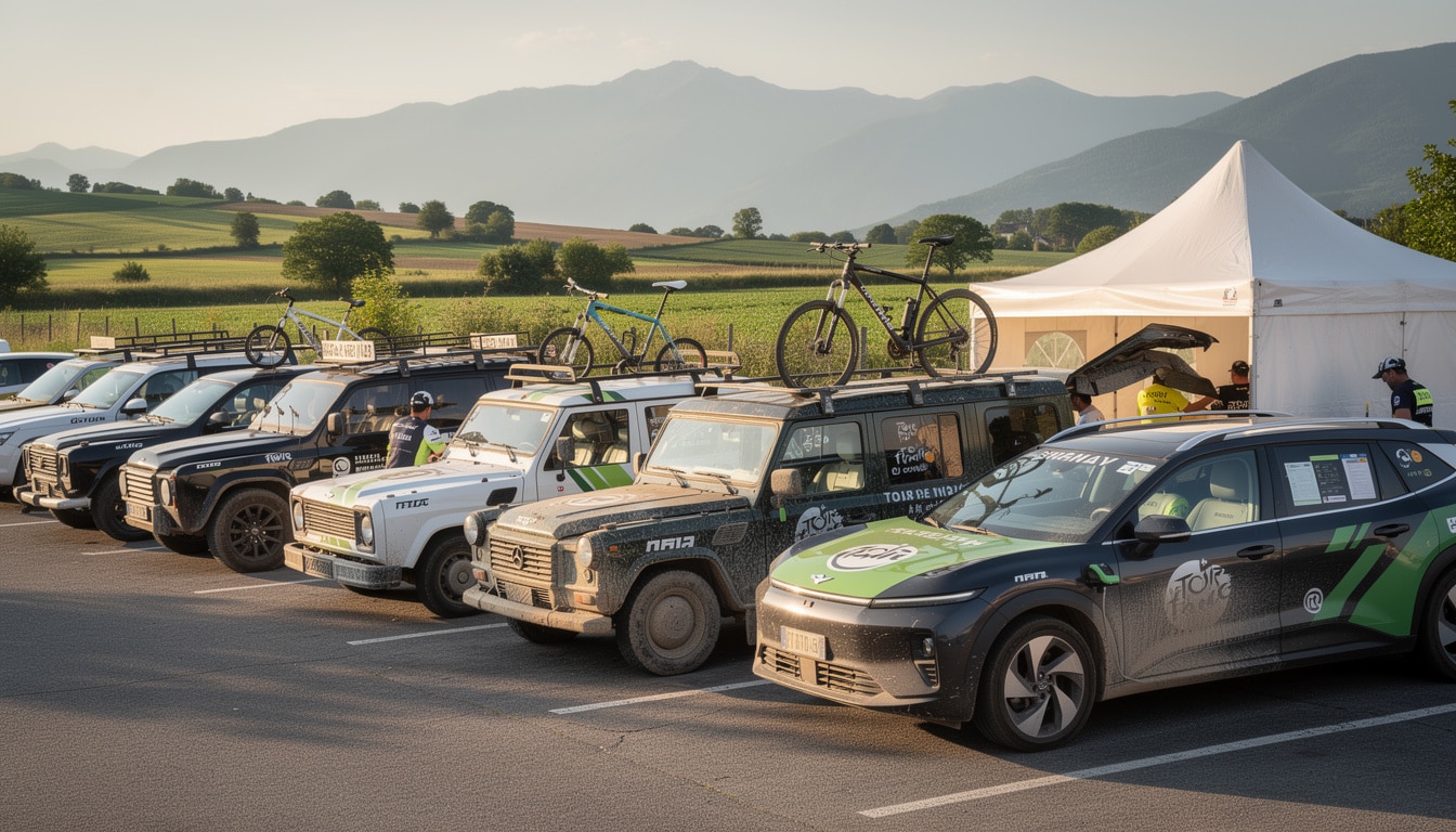 découvrez le sort des voitures utilisées lors du tour de france après la course : leur entretien, leur réutilisation ou leur mise au rebut.