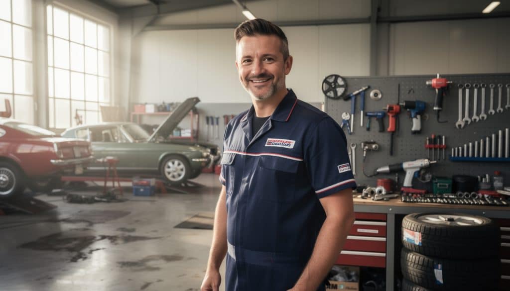 découvrez aurélien letheux, mécanicien expert et animateur passionné de wheeler dealers france, alliant savoir-faire technique et enthousiasme pour la restauration automobile.