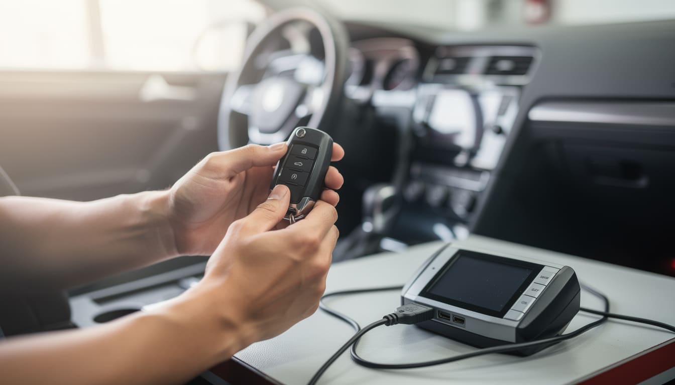 apprenez à reprogrammer la clé de votre volkswagen golf 7 facilement et rapidement grâce à notre guide étape par étape.